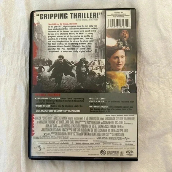 Children of Men (DVD, 2007, Widescreen) Starring Clive Owen. "Gripping Thriller" - Picture 2 of 5
